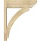 Ekena Millwork Thorton Slat Rough Sawn Outlooker, Douglas Fir, 8"W x 26"D x 32"H OUT08X26X32THR06RDF - alternate 2